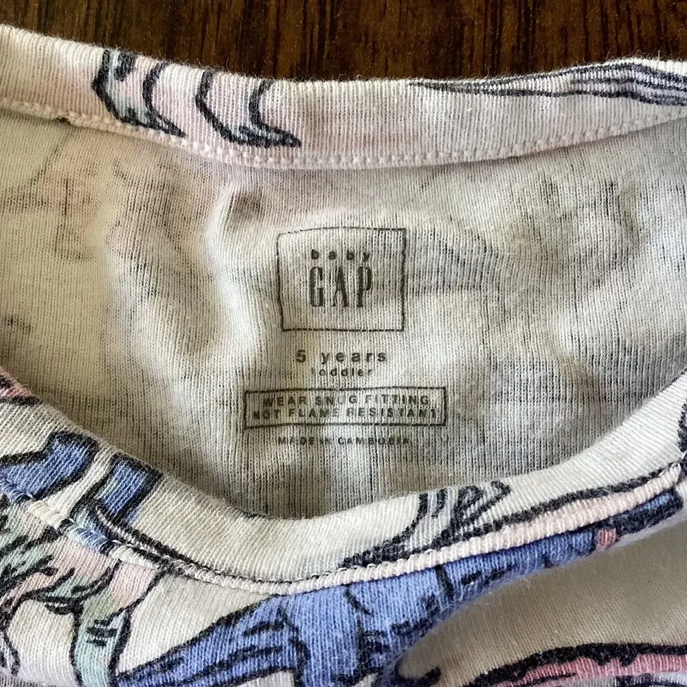 Gap Long Pajama Top